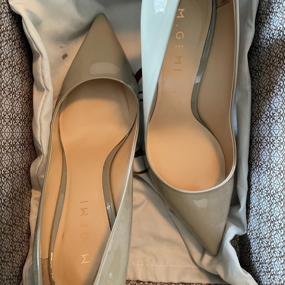 M.gemi pumps, stone, grey-beige color